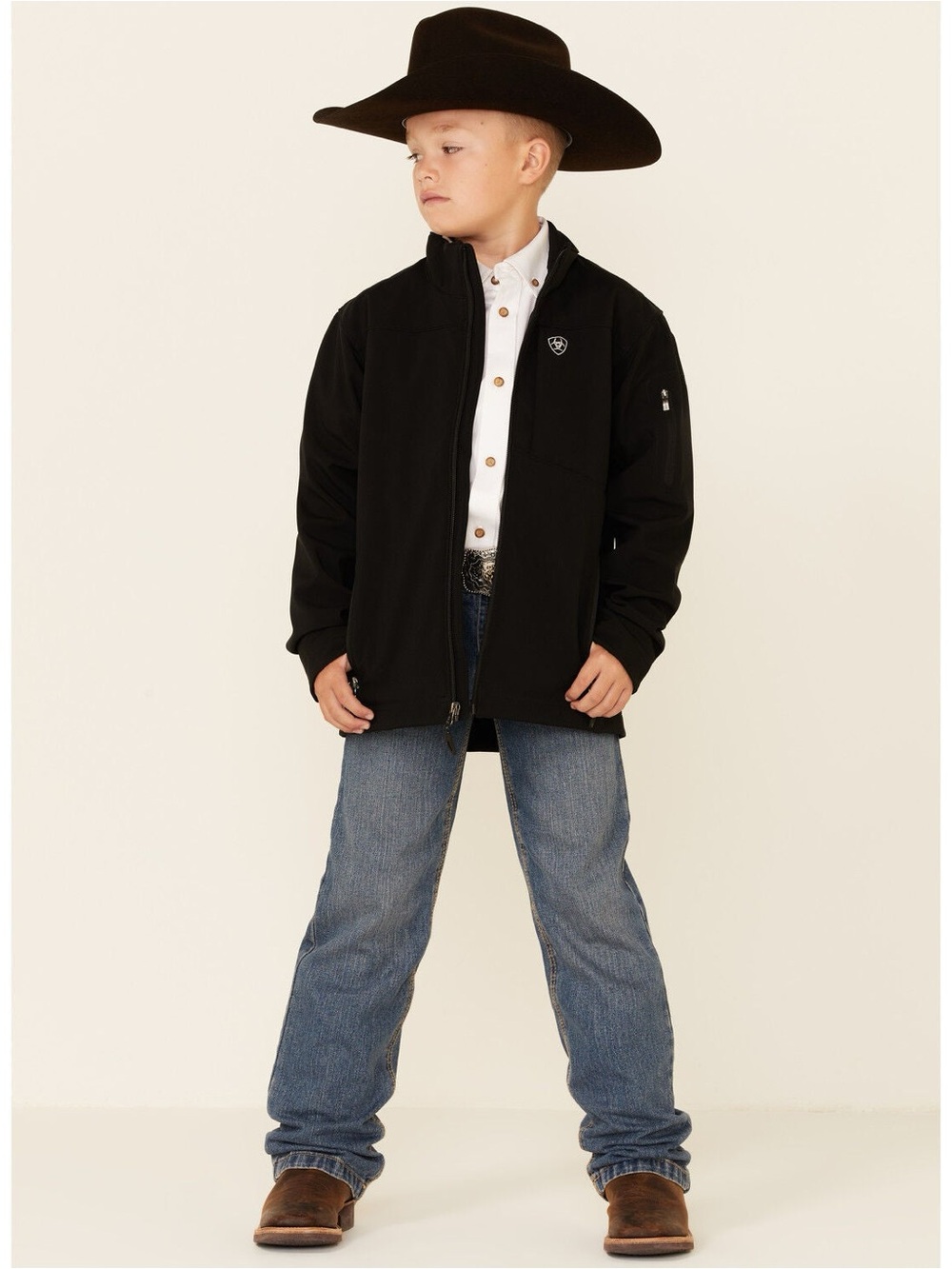 NWOT ARIAT BOYS' 2.0 SOFTSHELL
PERFORMANCE STRETCH JACKET - Picture 3 of 12